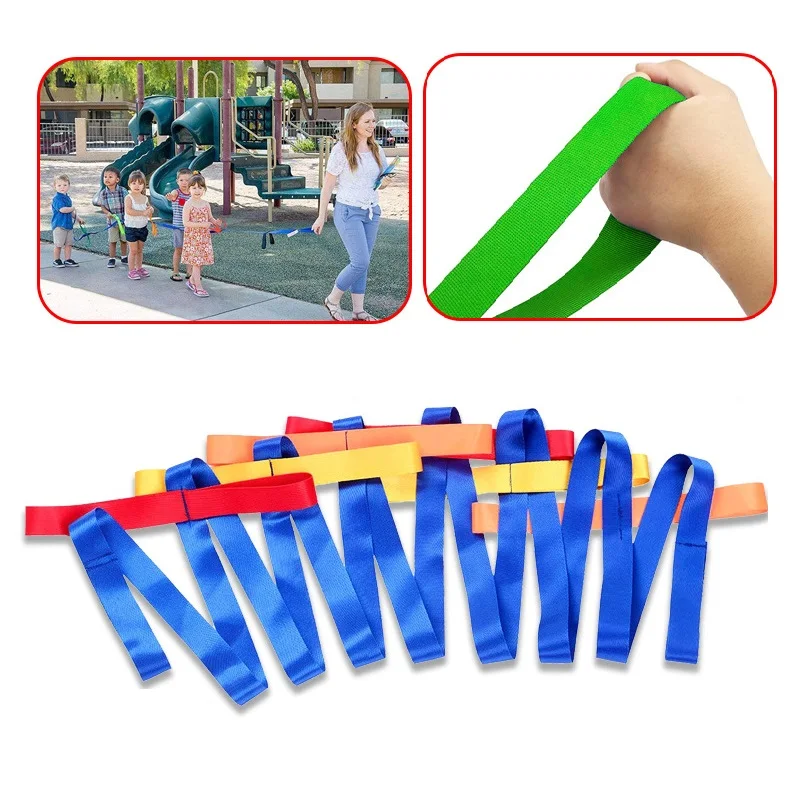 Children Outdoor Walking Rope Safety Rope Kindergarten Safety Walking Rope Color Handle Strap Children Adult Safety Walking Rope