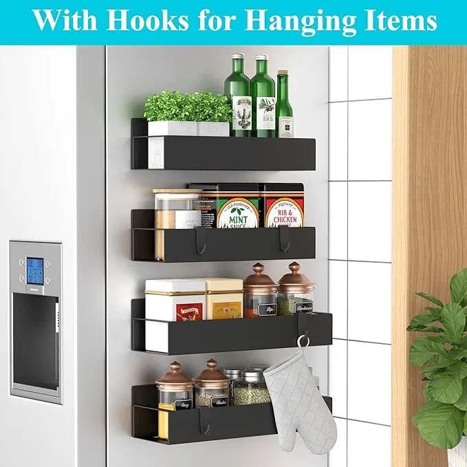 

wall mount spice rack organizer