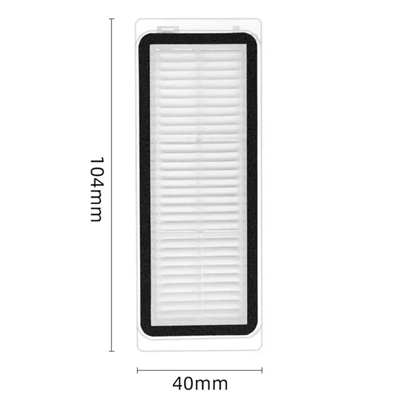 Accessoires pour Dreame L20 Ultra X20 Pro/Plus, Pièces de Rechange, Brosse Latérale Principale, Filtre Hepa, Tampon de Vadrouille, Sac à Poussière