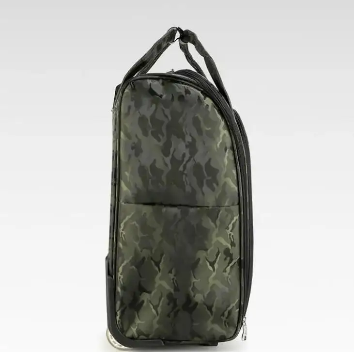 Women travel luggage bag with wheels Wheeled bag for travel trolley bag Oxford large capacity 20 InchTravel Rolling Suitcase Bag