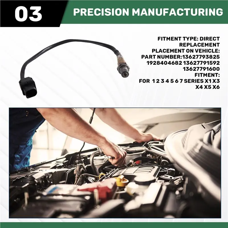 Lambda Probe Oxygen O2 Sensor 13627793825 1928404682 13627791592 13627791600 For BMW 1 2 3 4 5 6 7 SERIES X1 X3 X4 X5 X6-M53K
