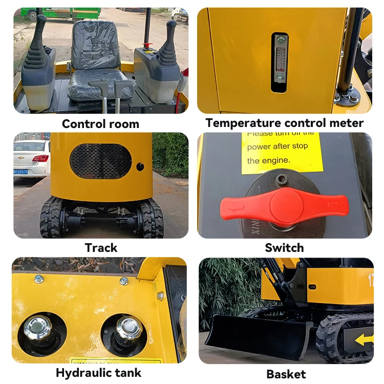 Elektrische Mini Graafmachine Elektrische Batterij Graafmachine 8 Ton Rupsgraafmachine Lithium Aarde Vermover