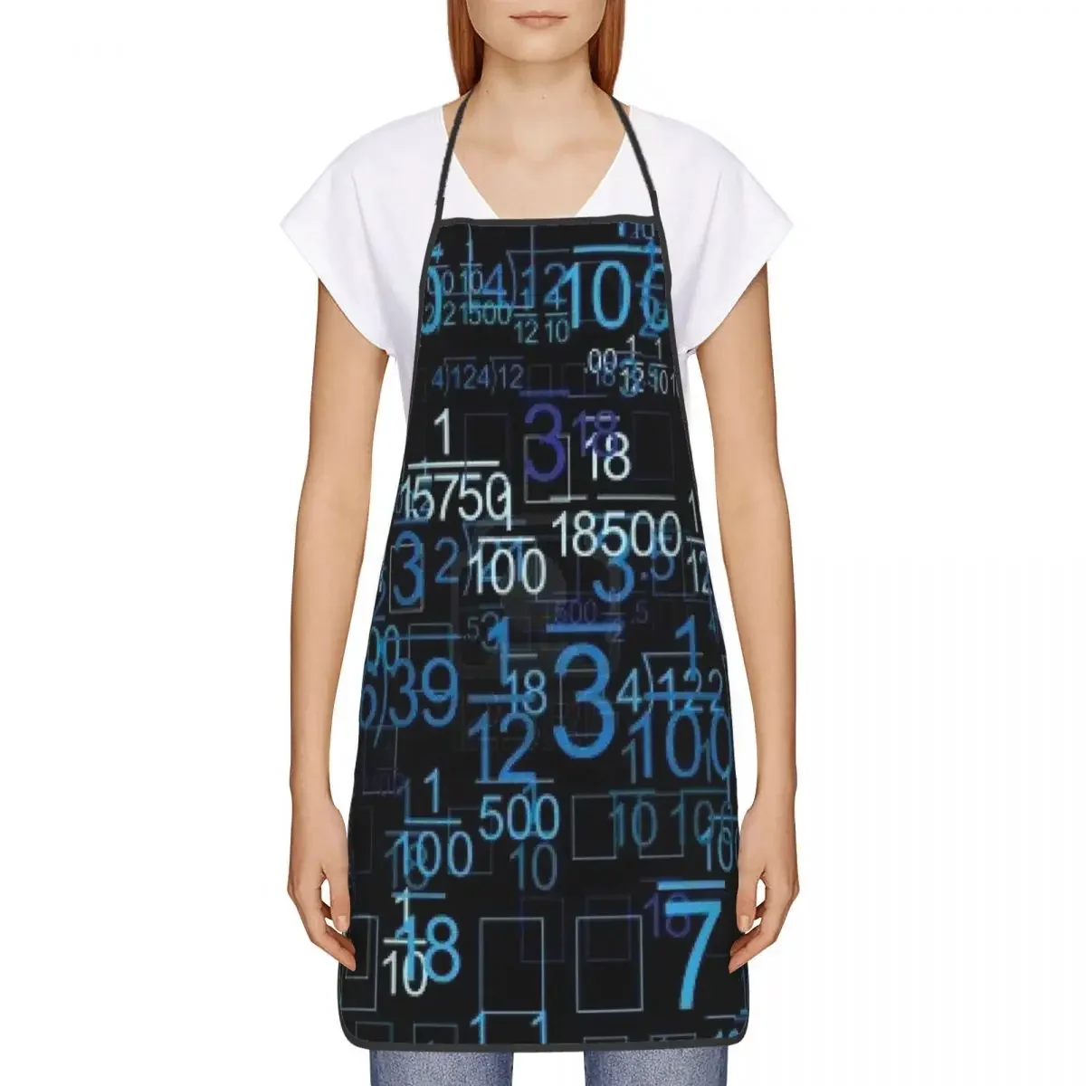 Hacker Code Binary Code Aprons for Men Women Geek Science Computer Adult Unisex Kitchen Chef Bib Tablier Cuisine Cooking Baking