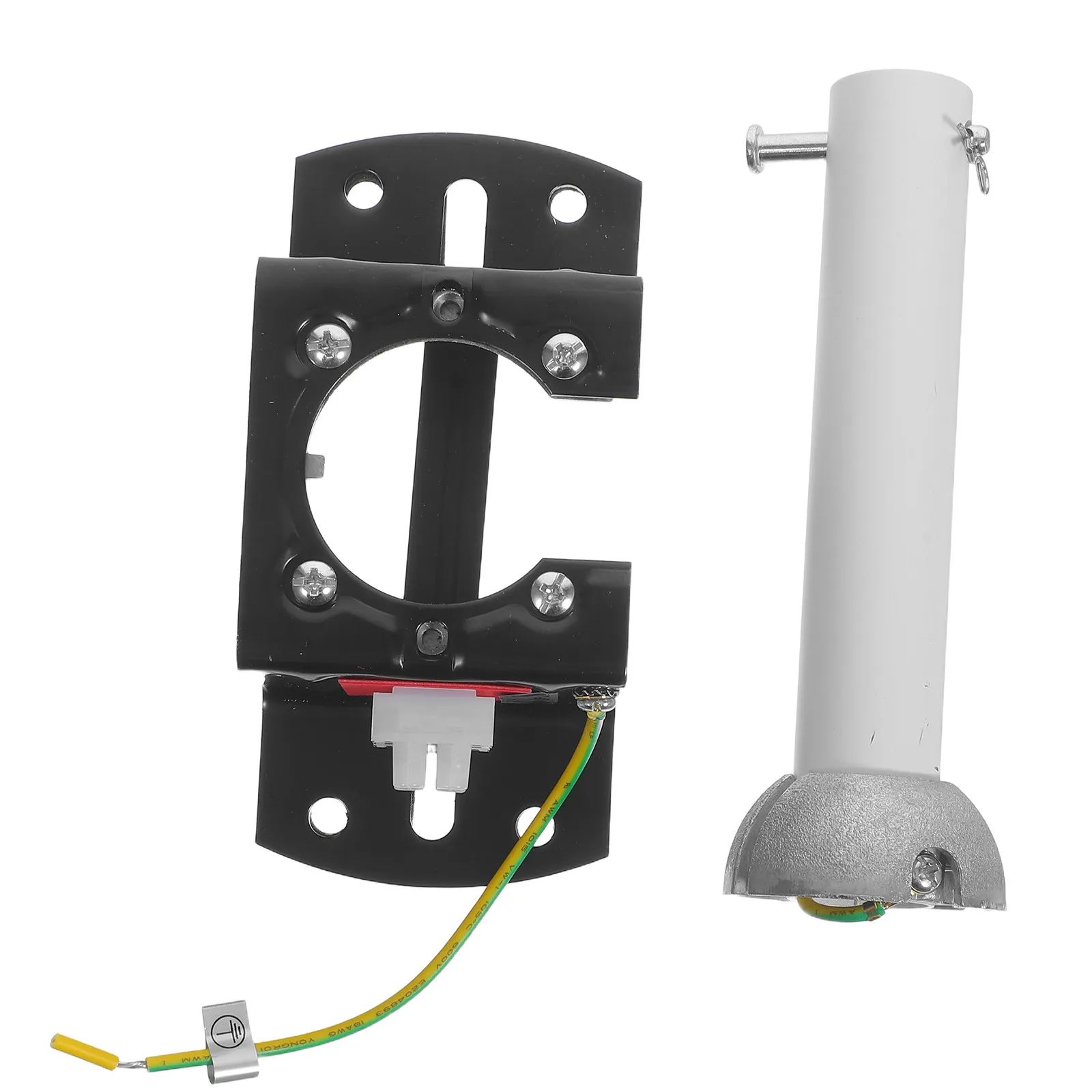 Alloy Ceiling Fan Hanging Bracket Set – Stable Mounting Plate for Living Room, Bedroom & Dining Area