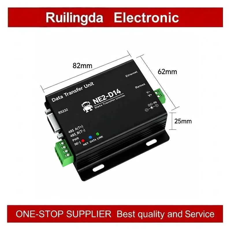 CDEBYTE at Command RS485/RS232/RS422 to Ethernet Serial Server Modbus TCP to RTU MQTT Two-Way Socket Link DC8-28V