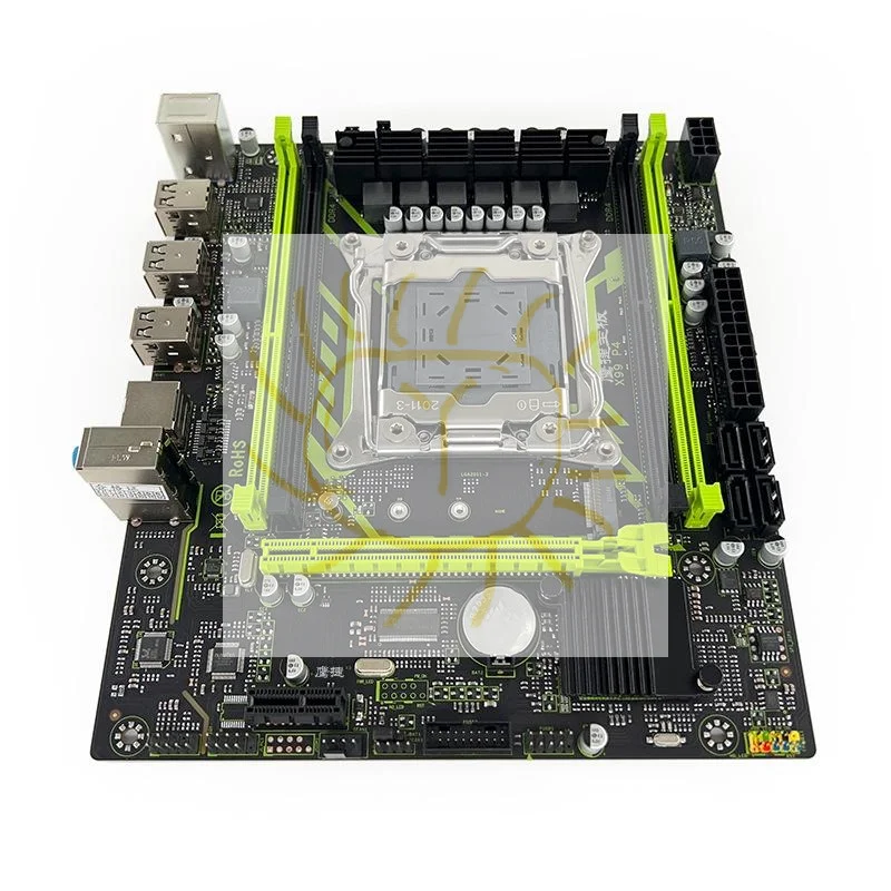 1pc X99-P4 2011-3 Motherboard Set Kit Desktop ECC Server DDR4 X99 2660V3 2680V4 Memory NVME M.2 SATA