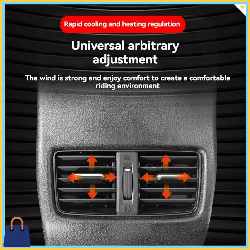 

Efficient For Toyota RAV4 2013-2018 Rear Air Conditioning Outlet Armrest Box Interior Air Vent