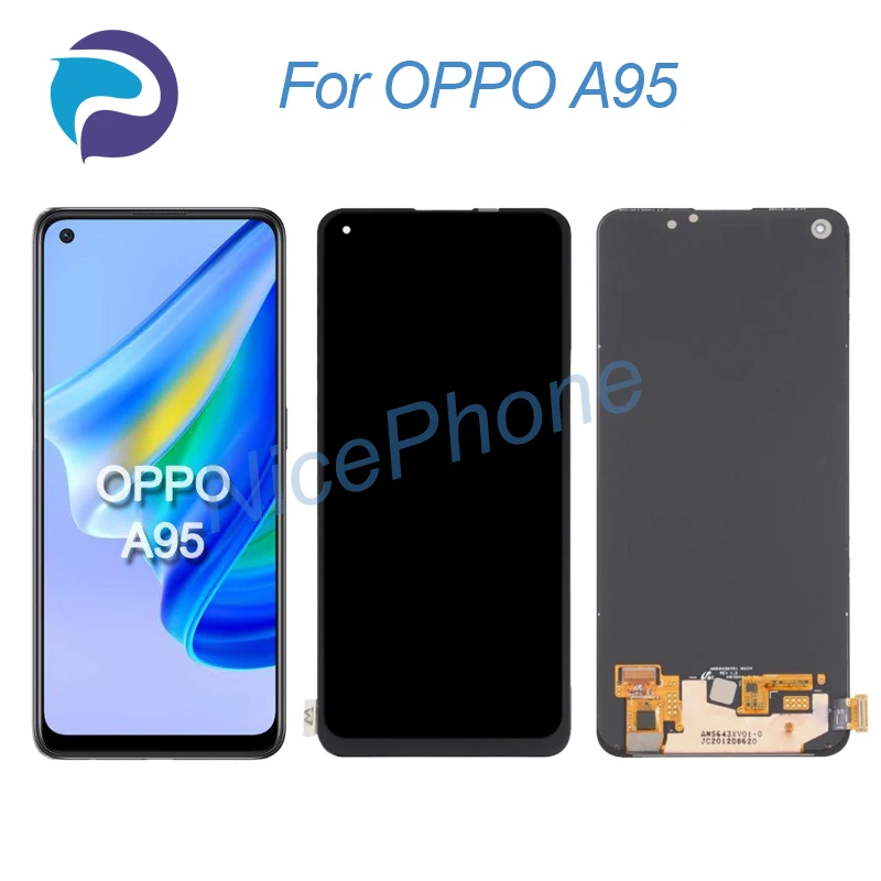 

ЖК-дисплей для OPPO A95, экран 6,43 дюйма CHP2365, CPH2365 A95, сменный сенсорный дигитайзер в сборе