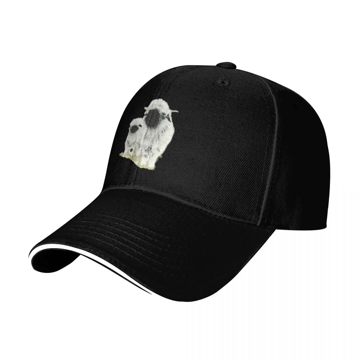 

Valais Blacknose Sheep by Sam Coull Baseball Cap Luxury Cap Male hat Cosplay Golf Men Women's