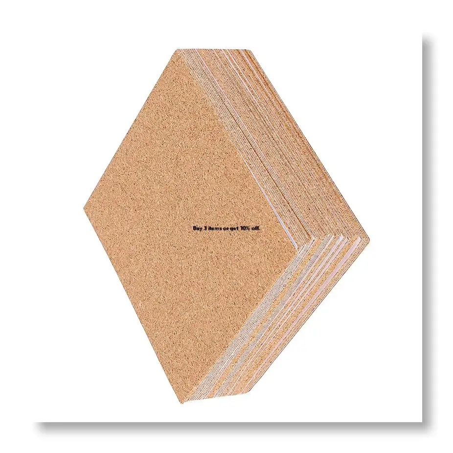 ●Self-Adhesive Cork Coasters,Cork Mats Cork Backing Sheets for Coasters and DIY Crafts Supplies (40, Square)