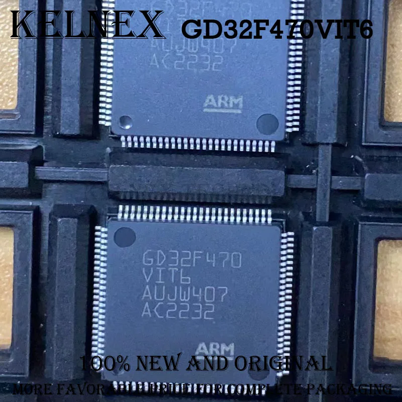 5pcs GD32F470VGT6 GD32F470VIT6 LQFP-100 MCU chip IC