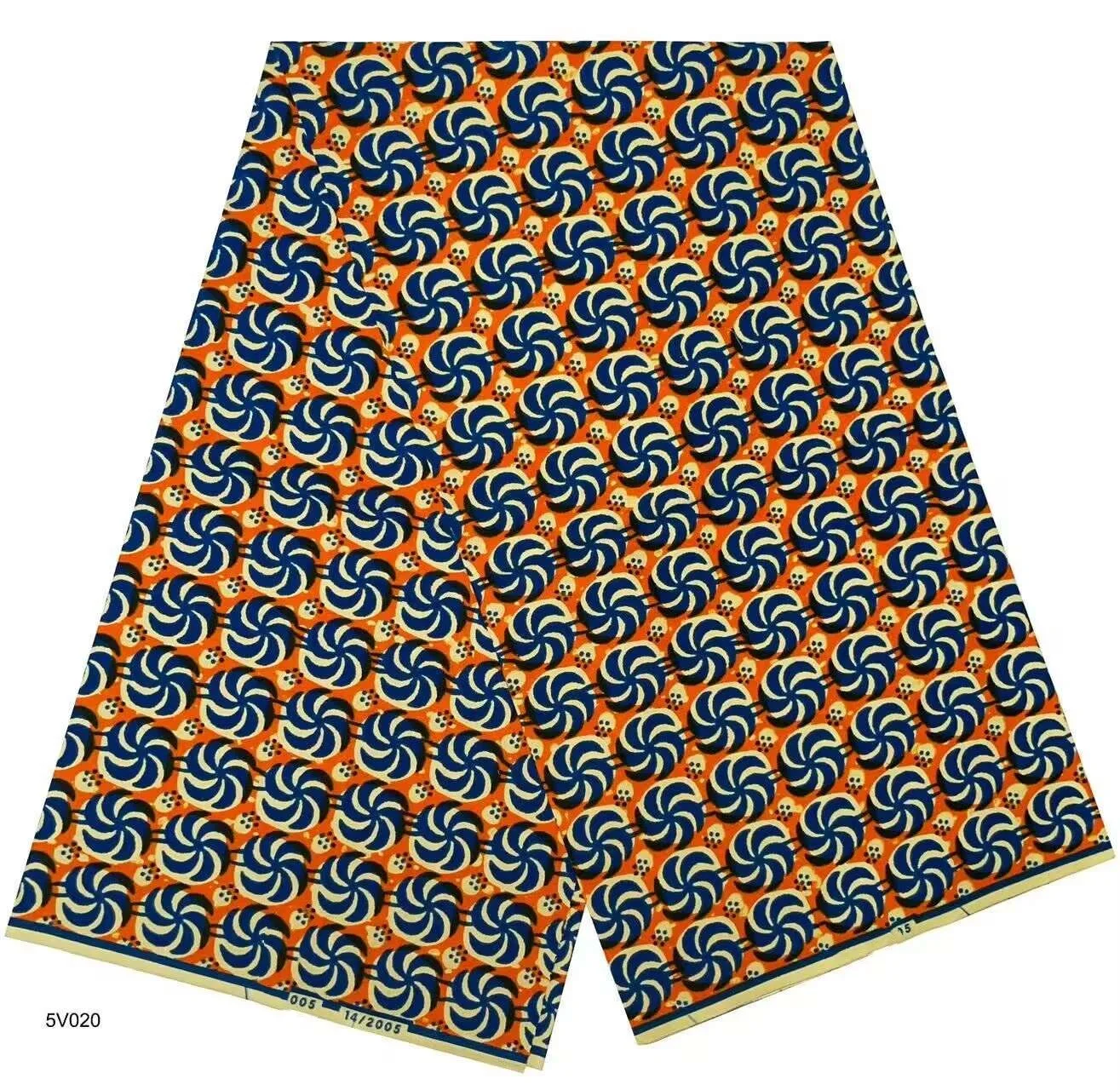 2025 Nigerian Hollande-Wax Print African Fabrics High Quality for Patchwork New Style Fabric for Clothing Home Decor T110