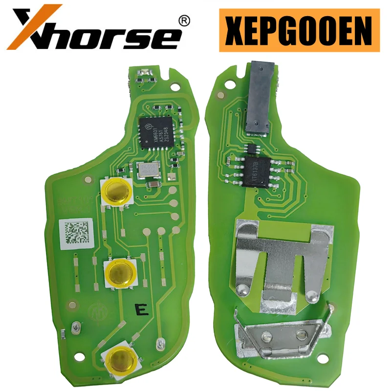 1PCS XHORSE XEPG00EN Special PCB Board Super Remotes with XT27B Super Chip 3 Buttons ( NO Case )