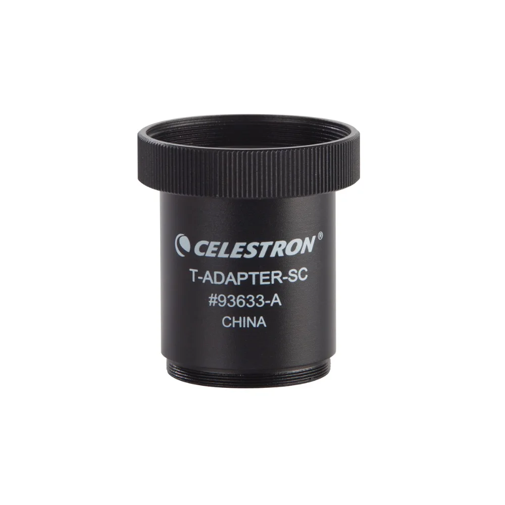 

Т-образный адаптер Celestron SCT для телескопа Schmidt-Cassegrains с резьбой на задней ячейке, совместимый с 5SE 6SE 8SE C5/C8/C9,25/C11/C14
