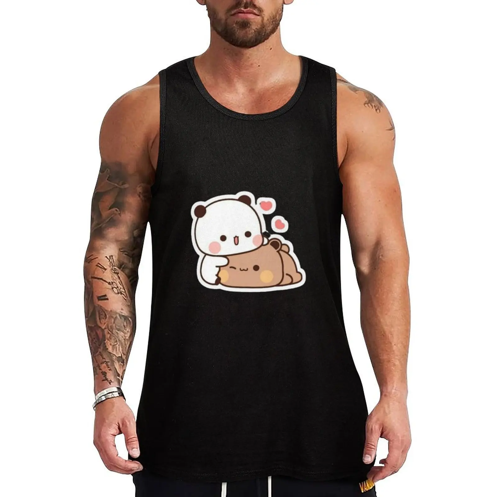 

bubu dudu Tank Top T-shirt man Bodybuilding shirt men clothings