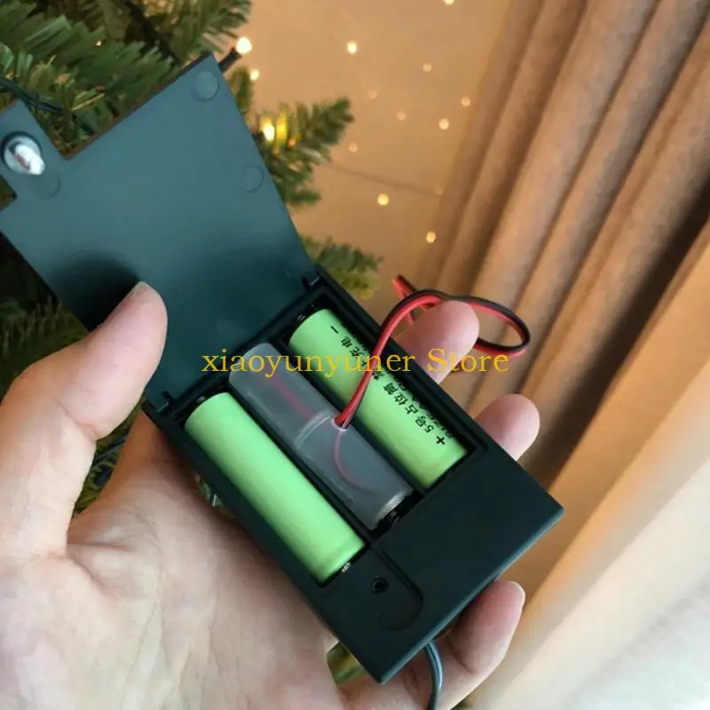 P9JB 2-in-1 Type C USB to 1V-24V Adjustable Voltage LR6/AM3/AA Battery Eliminators Replace 1-8pcs Batteries for Toy Lamp Game