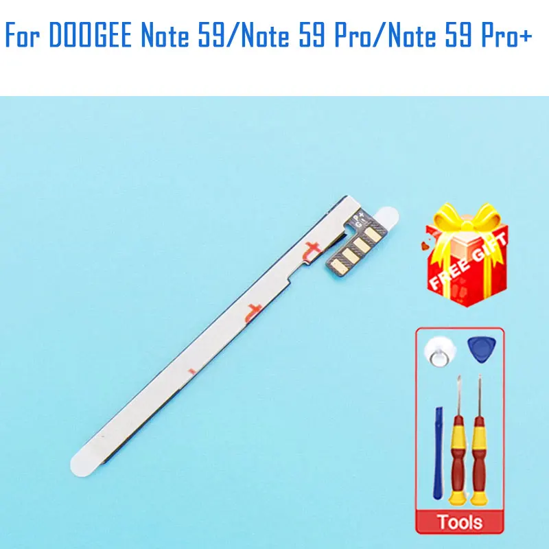 New Original DOOGEE Note 59 Note 59 Pro+ Note 59 Pro Power Volume Button Cable Side flex FPC For DOOGEE Note59 Pro+ Smart Phone