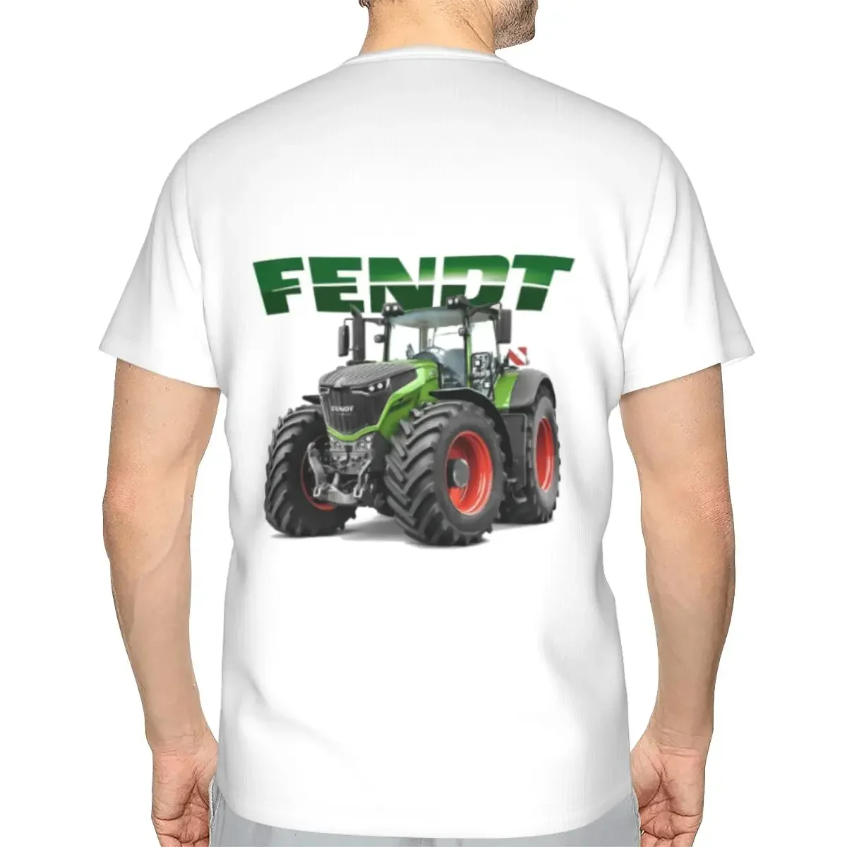 Fendt German Tractors polyester T-Shirt Men'sFunny T Shirts Men O-Neck Short Sleeve