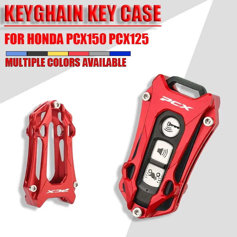 For Honda pcx150 pcx125 PCX 150 125 motorcycle CNC key cover case Shell Keys protection keychain key case