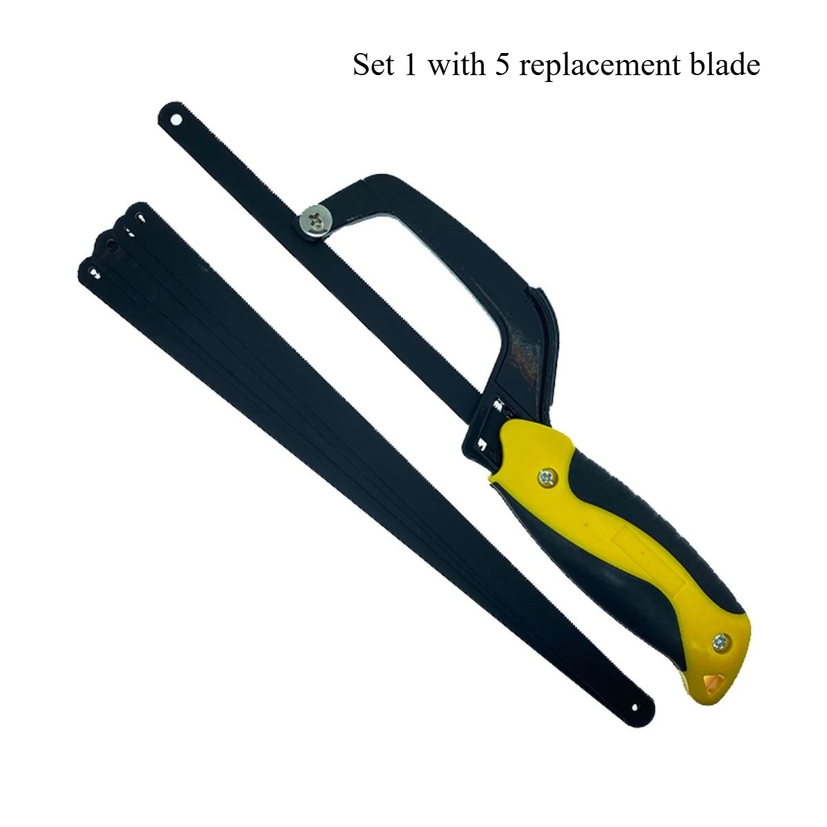 Mini Hand Saw Set Standard 10 Inchs Hacksaw High Carbon Steel Saw Blades Garden Tools Cut for Wood, Metal,PVC Woodworking Tools