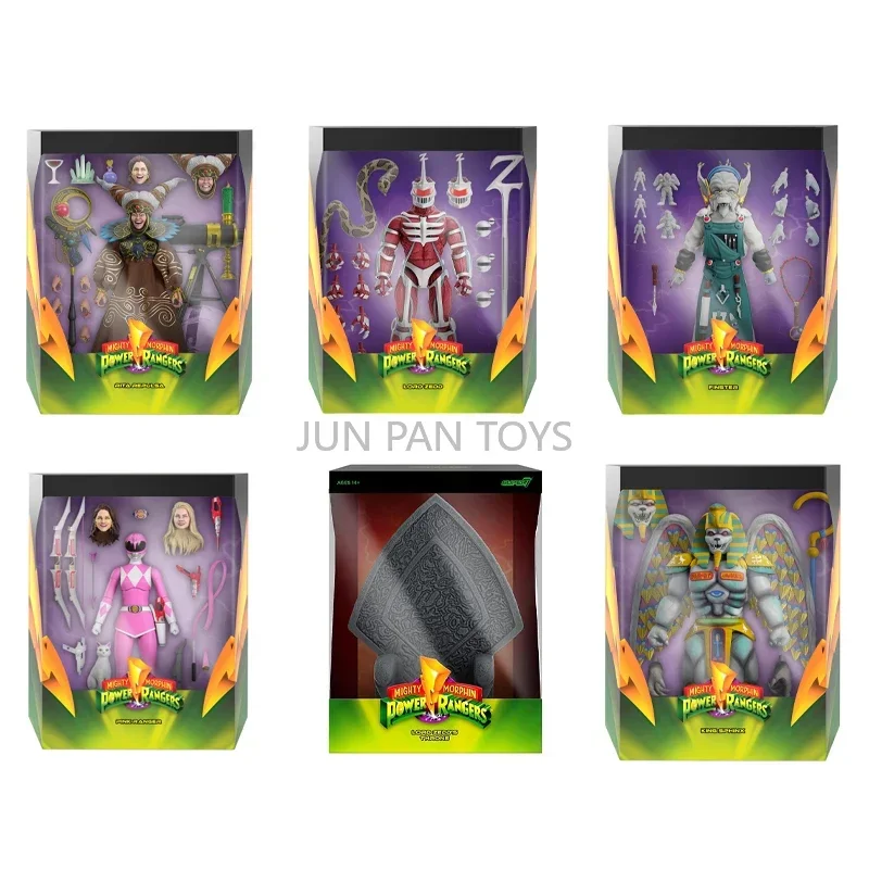 

Mighty Morphin Power Rangers Pink Ranger Lord Zedd's Throne Rita Repulsa Black Ranger Action Figure Collectible Boy Kid Toys 1pc