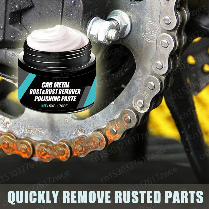

Motorcycle Car Wheel Hub Metal Restorer Gloss Enhancer Clear Rust Oxidize Polishing Wax Coating Agent Auto Wheel Scratch Repair