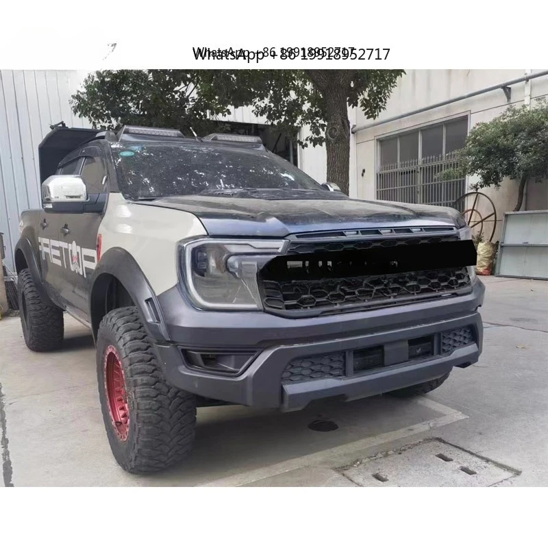 New Auto Bodykit 2012-2021 for Ranger T6 T7 T8 T9 Upgrade 2023 Rp Facelift Bumper Clips JJ535