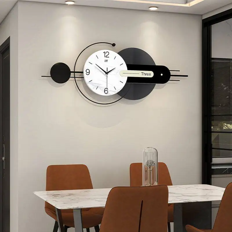Chinese Style Minimalist Wall Clocks Luxury Creative Design Nordic Wall Watch Living Room Fashion Reloj Pared Room Decorations