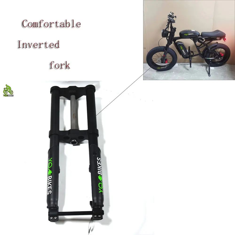 New Super MTB Inverted Fork Ebike 73 RX Electric Mountain Bike Shock Absorber Aluminum Alloy Front Fork for Bike Quick Release