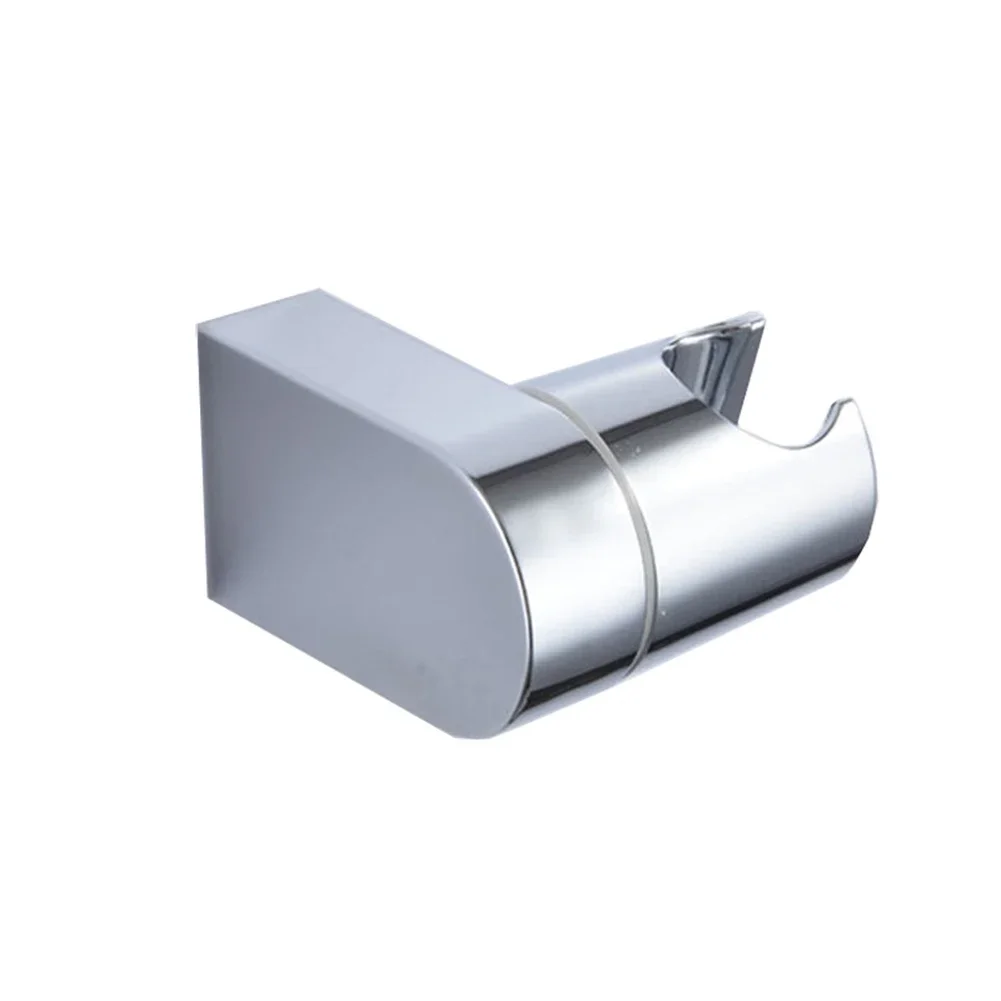 Holder Shower Head Holder Head Holder Polished Shower Silver 7 X 4 X 6 Cm Adjustable Convenient Easy To Install