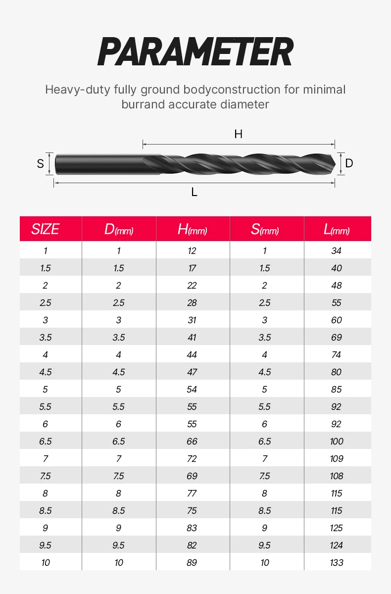 HUHAO M35 Cobalt Drill Bits Set With Metal Case Twist Drill Bit For Stainless Steel Wood Metal Drilling Electric Drill Tool