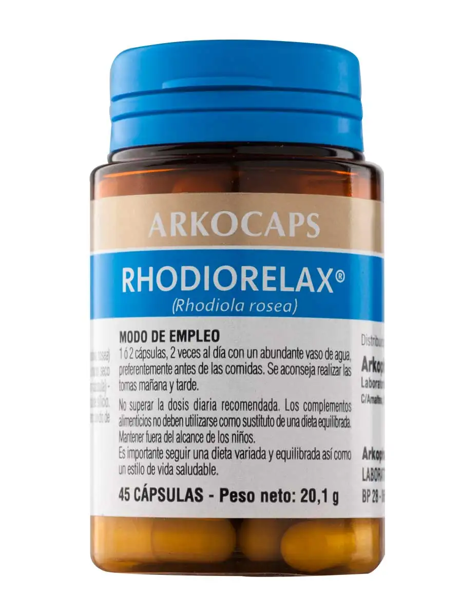 Arkopharma arkocaps rhodiorelax 45 capsules-Reduce stress and revitalize