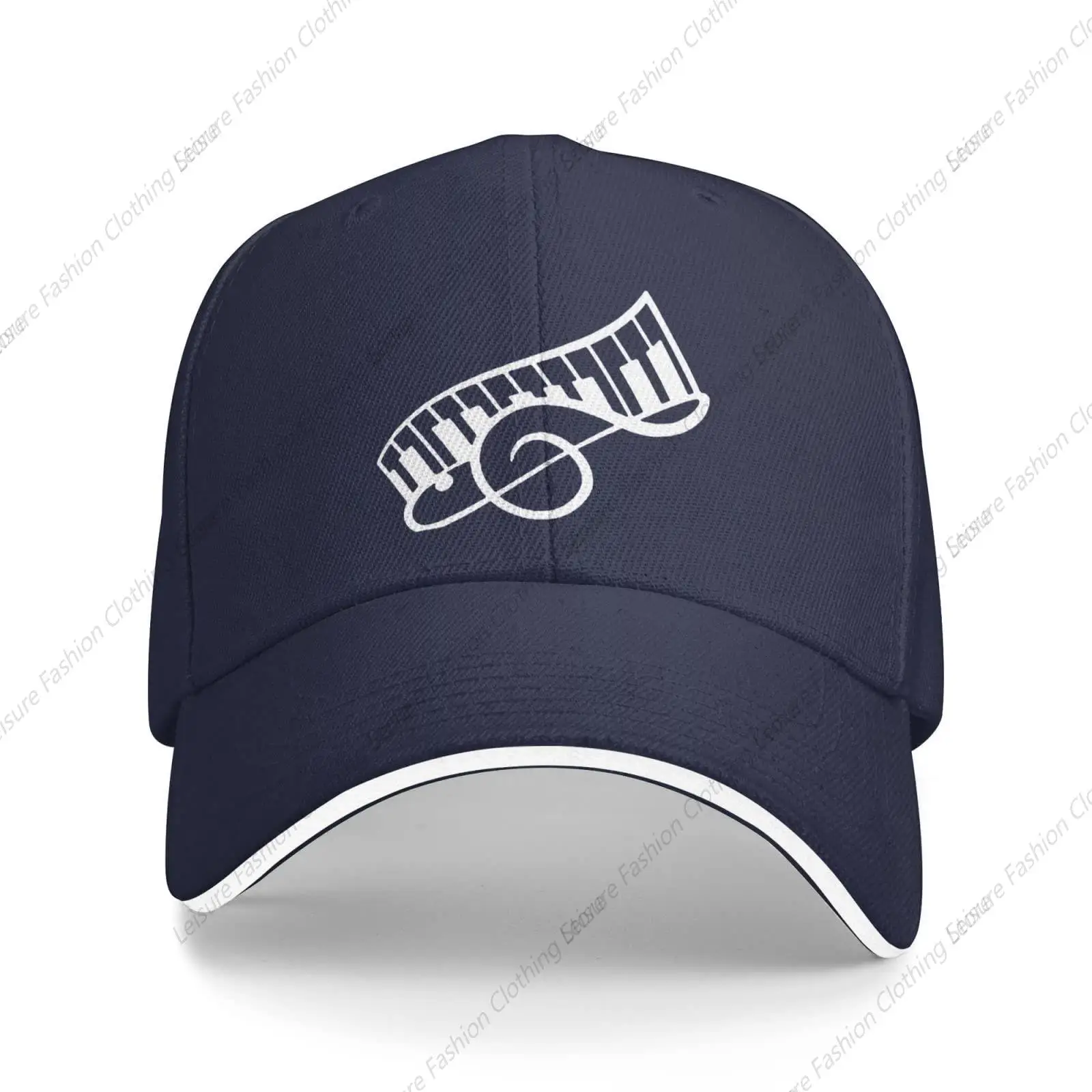 

Keys Piano Hat Adjustable Sandwich Peaked Cap Outdoor Sports Baseball Caps Trucker Hats