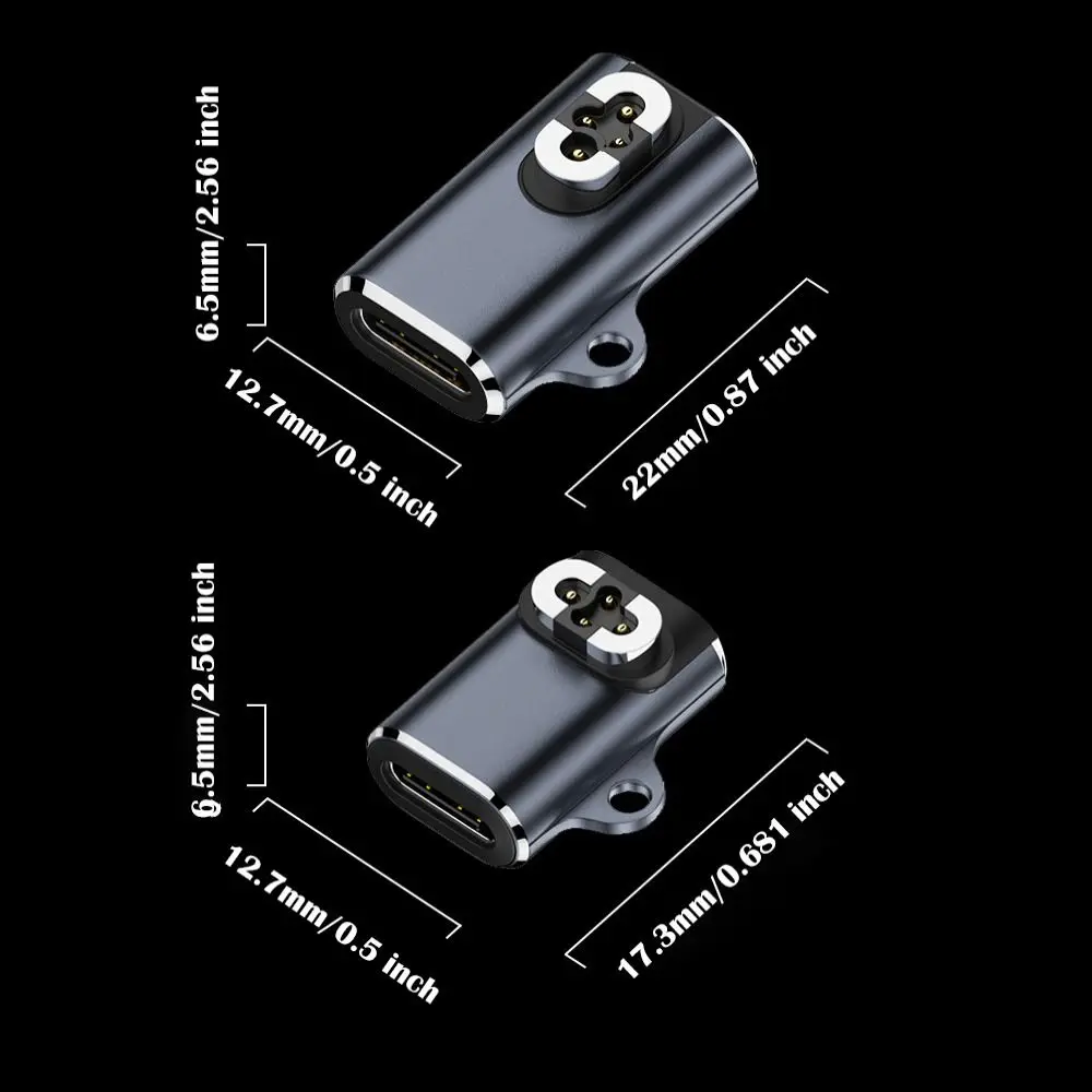 Адаптер для зарядки наушников с костной проводимостью, 90-градусный изгиб, магнитное зарядное устройство из алюминиевого сплава, безопасное для Shokz OpenSwim Pro S710