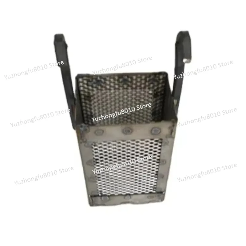 Hanging GR2 pure titanium mesh basket for electroplating and printed circuit board industry