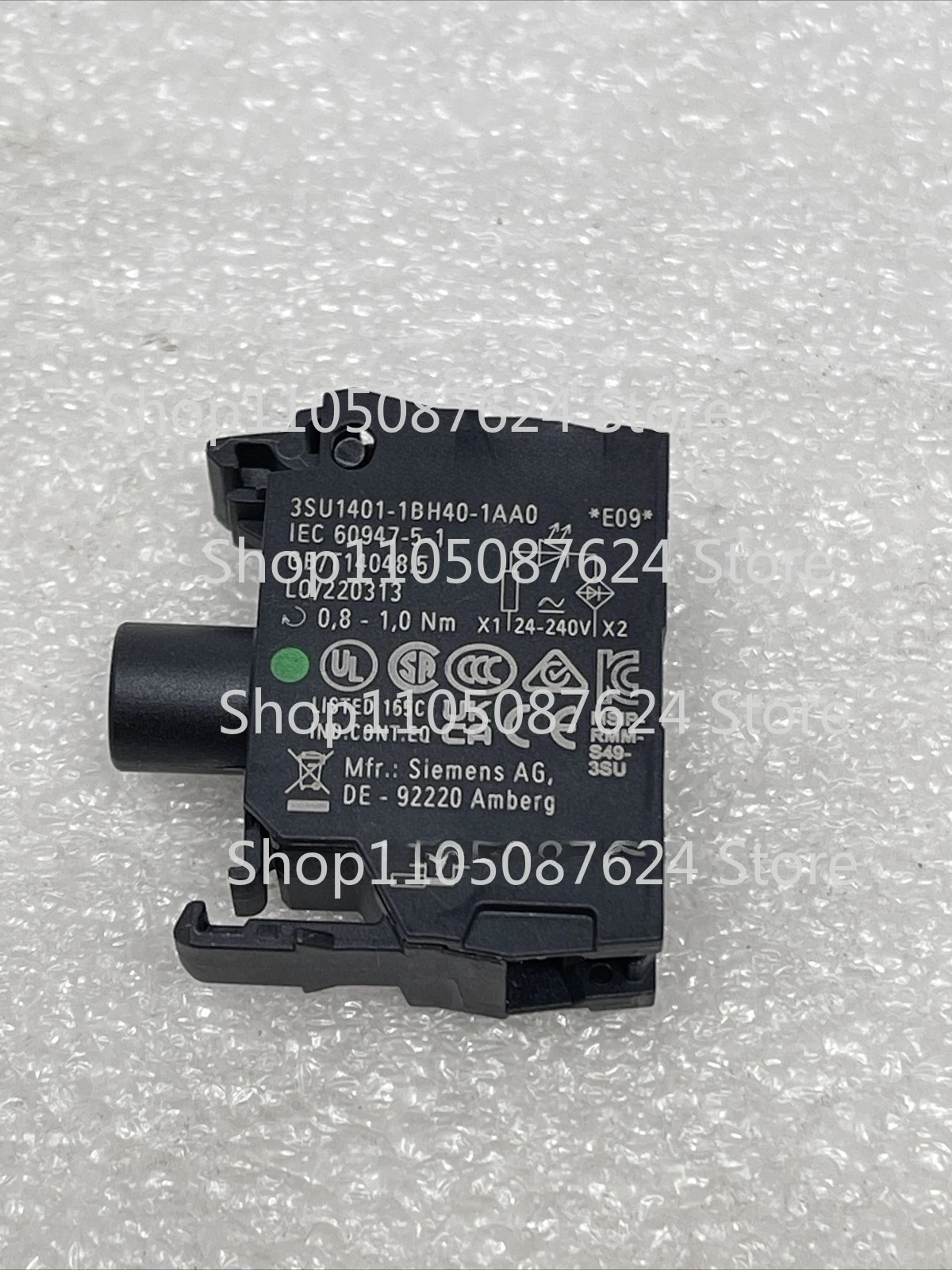 3SU1401-1BH40-1AA0 22mm LED MODULE 24-240V AC/DC, GREEN