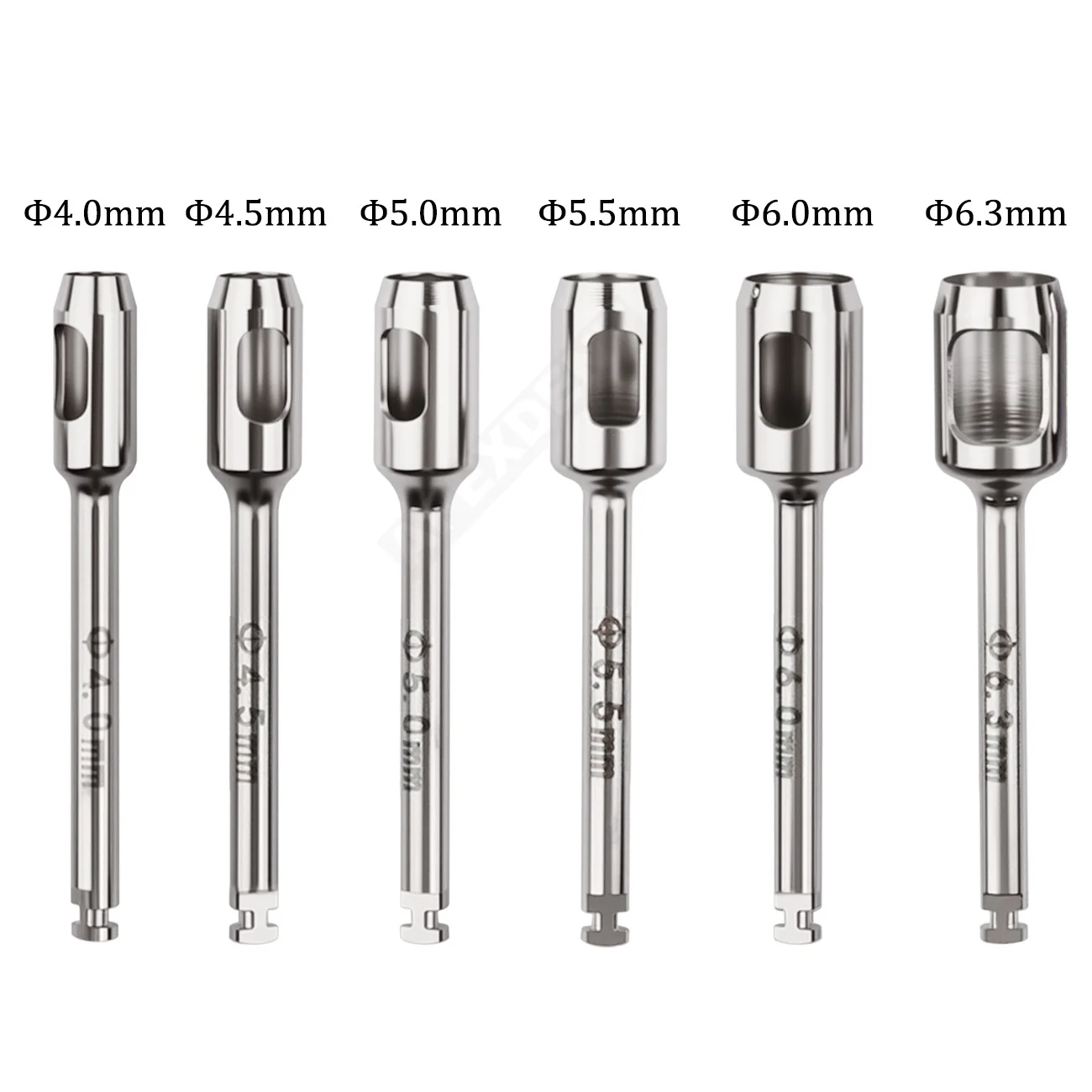 APEXDENT Dental Implant Tissue Punch ∅4/4.5/5/5.5/6/6.3mm Oral Surgical Gingival Bone Location Drill Dentistry Instrument