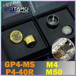 RTAMO Gr5 Titanium Caliper Pistons for Brembo Basic 4pot M50 M4.34 GP4-MS Caliper High Temperature Resistant