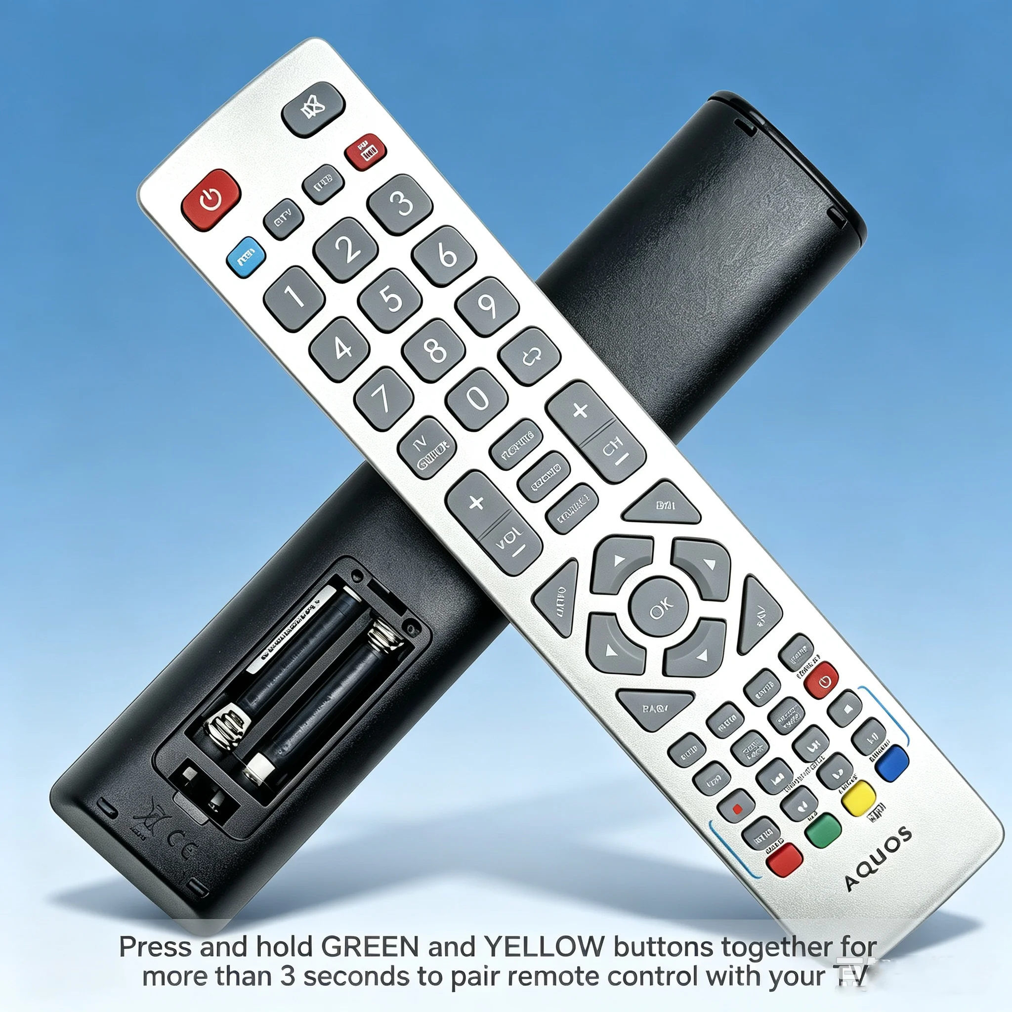 RF Remote Control For Sharp LC-32CFE6242E LC-49CFE6241E LC-40CFE6241E LC-49CFE6242E LC-55CFE6241E LC-55CFE6242E LCD TV
