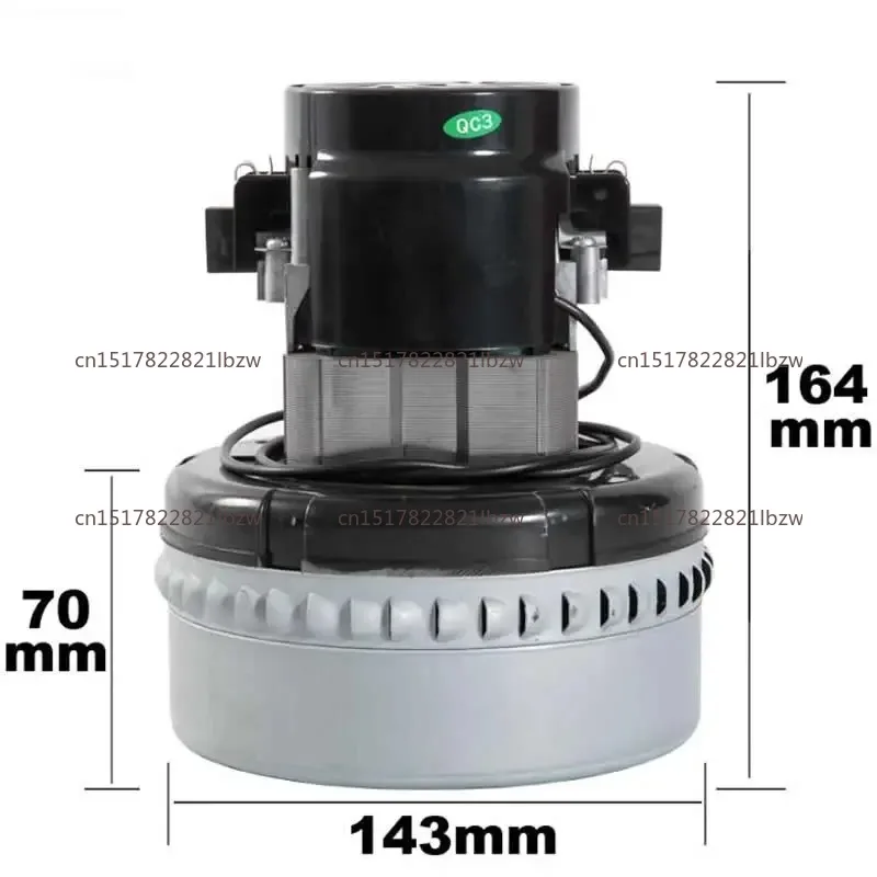 Water Suction Vacuum Cleaner Motor Replacement Parts High Durability Vacuum Pump Accessory For Industrial Floor Washing Machine