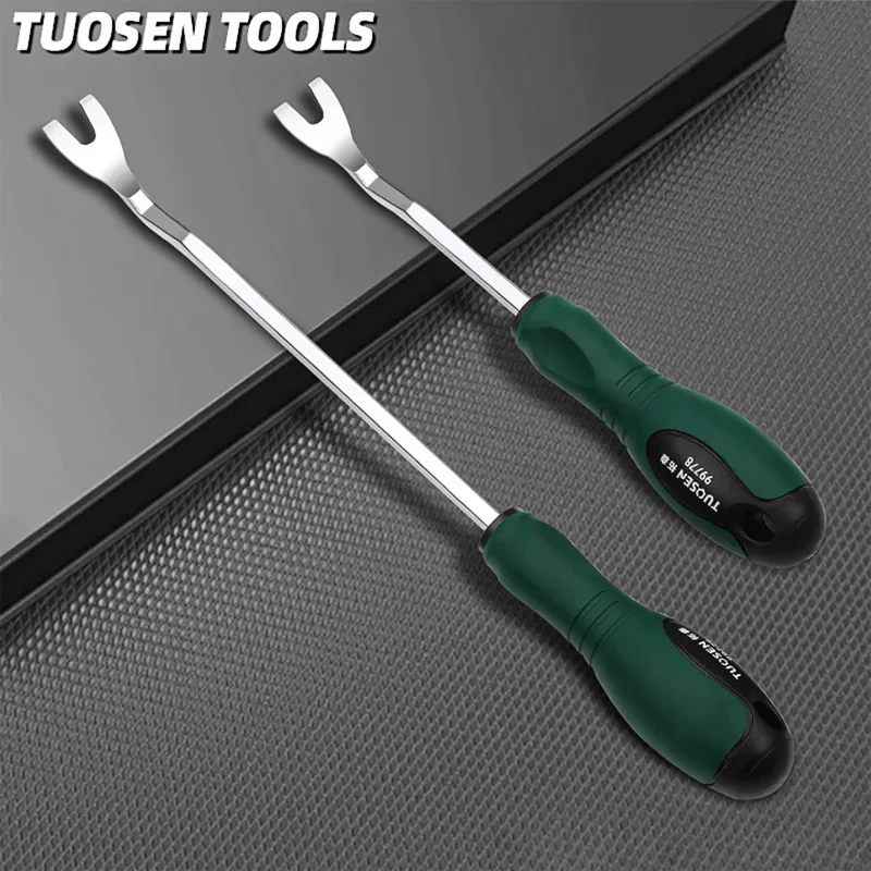 Juego de Herramientas para Remover Paneles de Puerta de Automóvil, Kit de Palancas de Acero Duradero para Remover Molduras Interiores, Accesorios de Reparación de Automóviles
