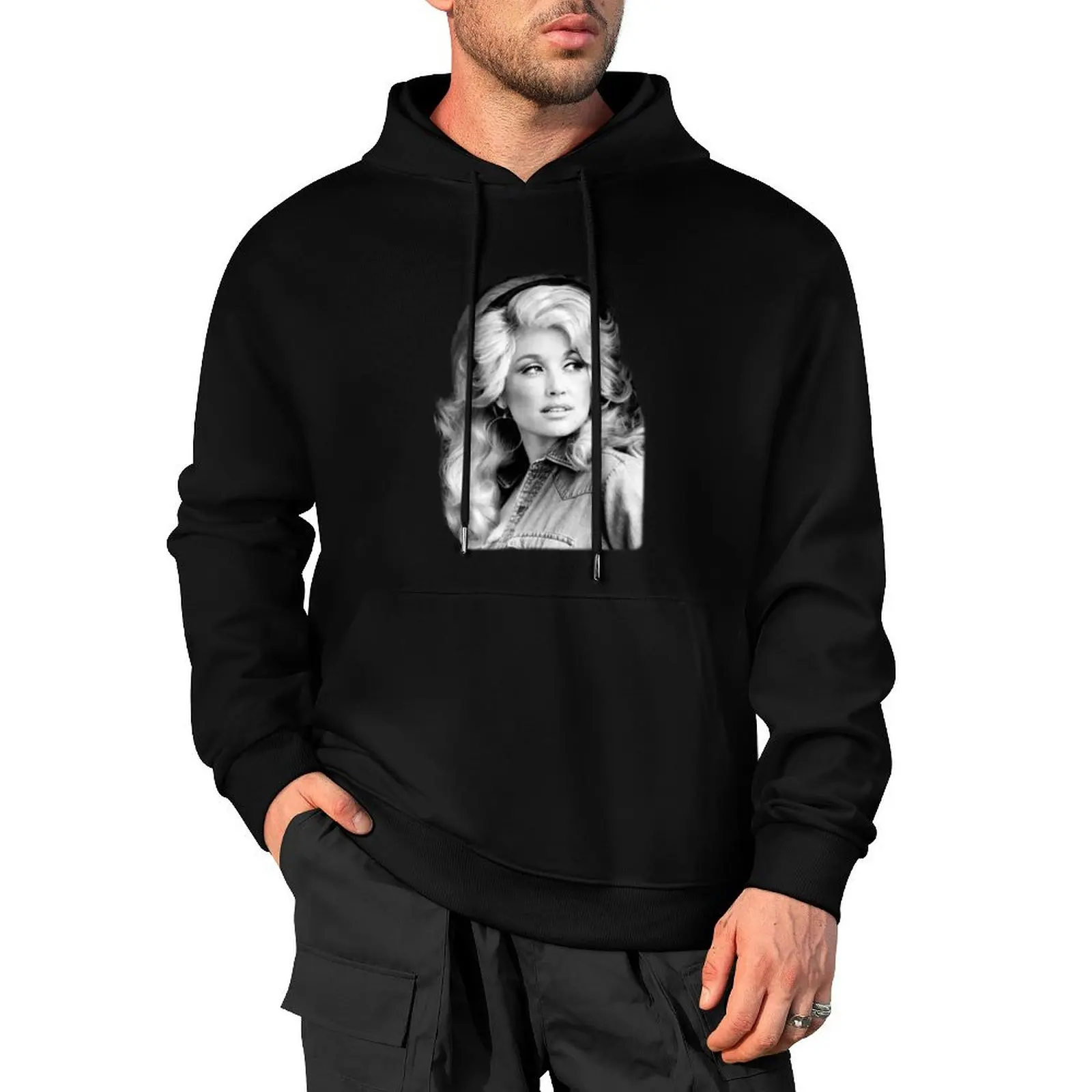 Dolly_ Parton_ Vintage Pullover Hoodie autumn men's winter sweater men wear hooded shirt graphic hoodies