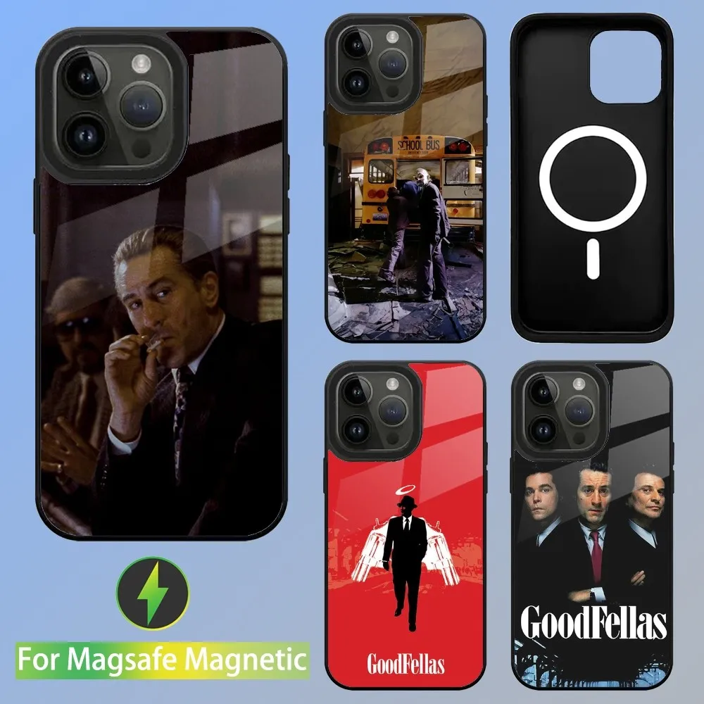 Movie Goodfellas Phone Case For iPhone 15,14,13,12,11,Plus,Pro,Max Mini Magsafe Magnetic Wireless Charging