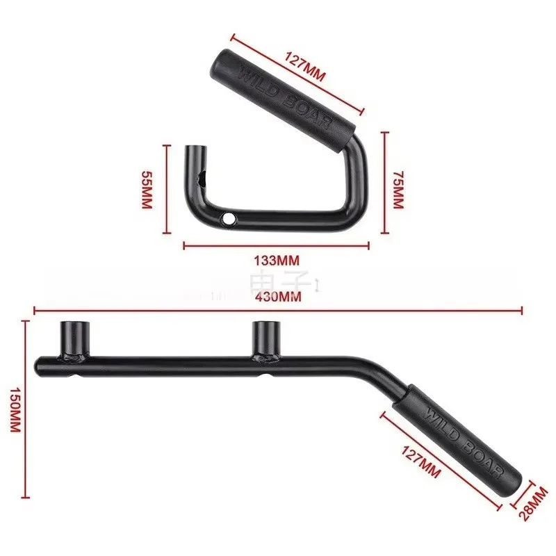 

New Steel Grab Handles Front & Rear for 2007-2018 Wrangler 4 Door