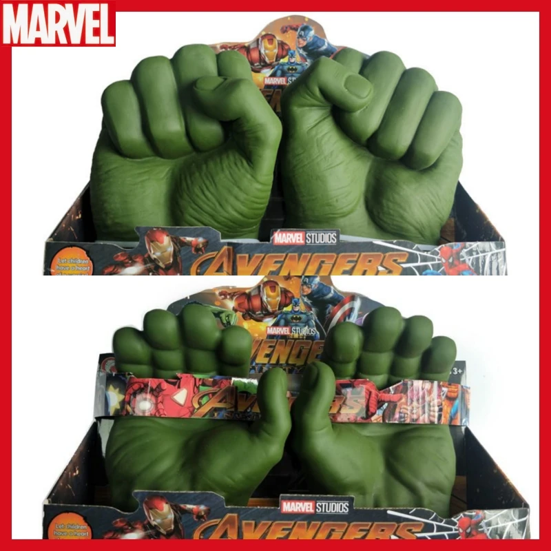 Marvel Avengers Hulk Gloves Figures Toys Hulk Fists Cosplay Gloves Marvel Legends Gamma Grip Gifts For Model Toy