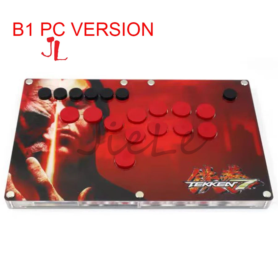 Customizable Sticker DIY Fightbox Hitbox Hot-swap Cherry MX Buttons Arcade Fighting Game Console Stick Controller for PC PS3 PS4