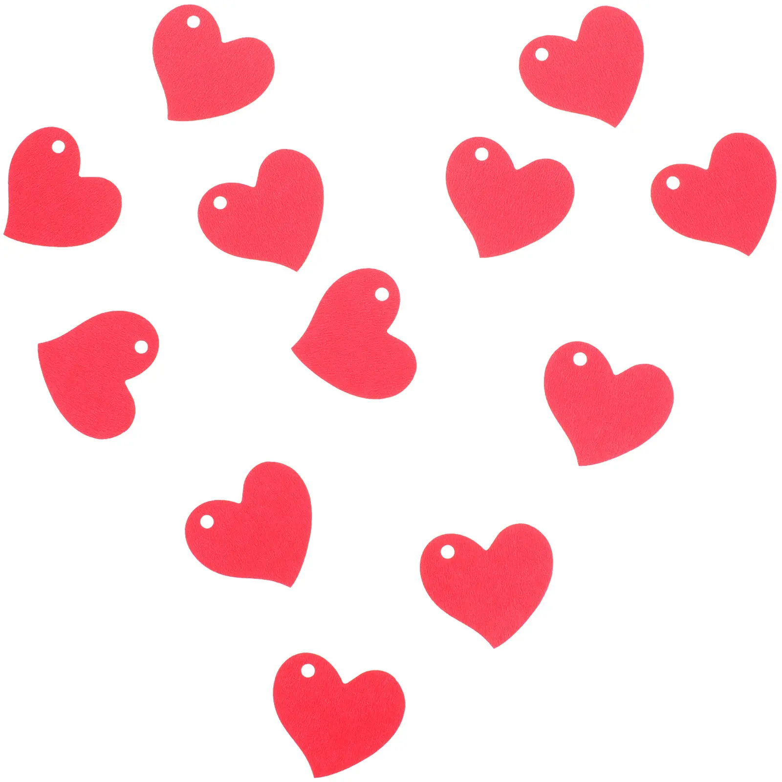 50Pcs Eco Friendly Kraft Paper Heart Shaped Gift Tags Valentine's Day Hanging Labels DIY Decoration Bookmarks Wedding Favor Tags