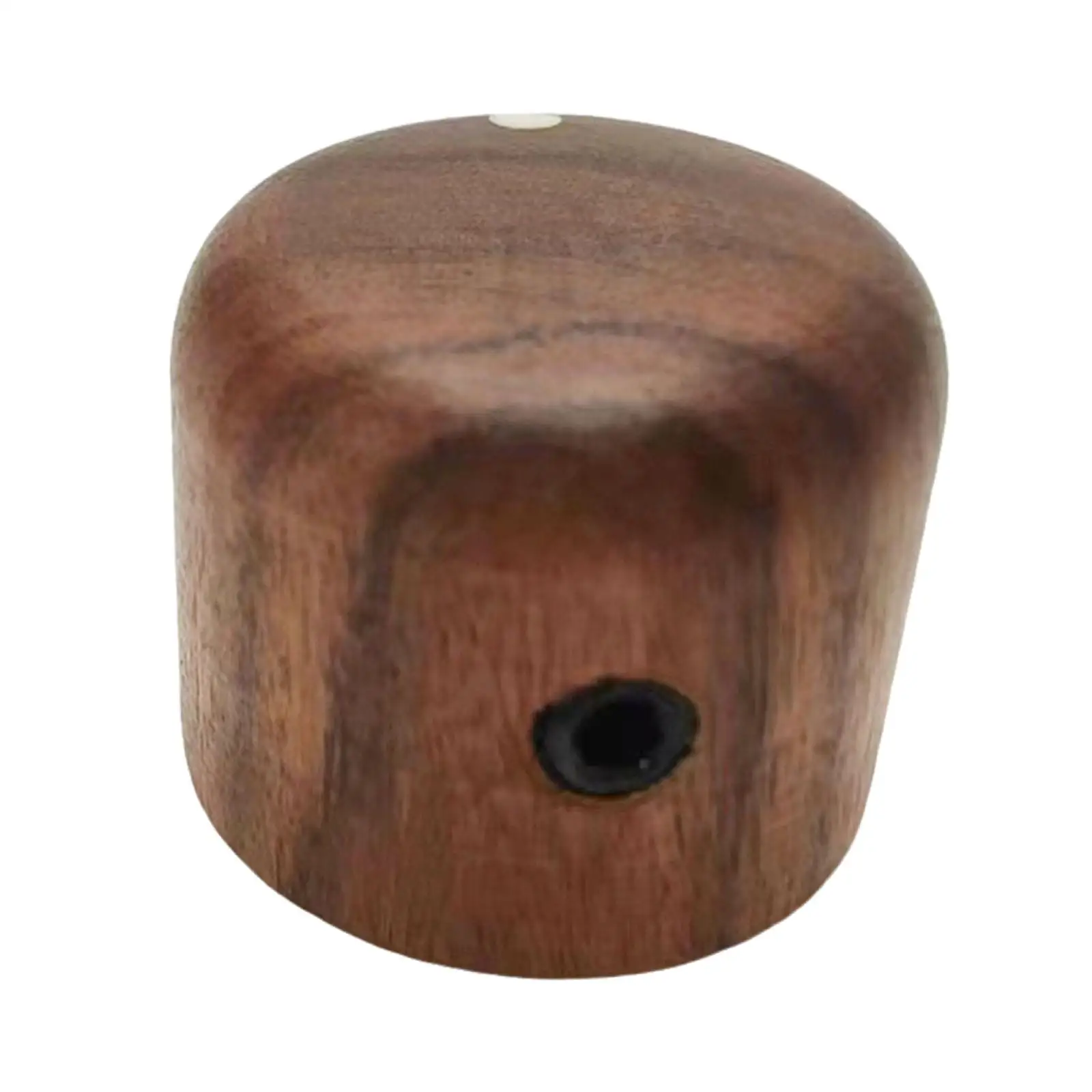 Wooden Guitar Volume Tone Knob Potentiometer Cap 6mm Hole for Electric Bass Professional Easy Install Universal Replacement