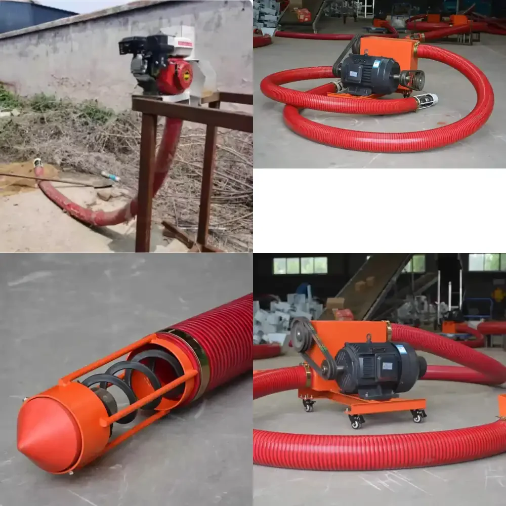 Automation Grain Pump Wheat Corn Conveyor Grain Flexible Auger Screw Conveyor Device