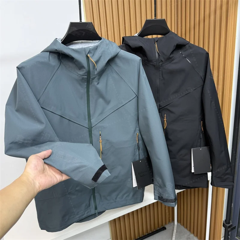 

Мужская высококачественная уличная куртка с капюшоном Hardell, водонепроницаемая, с полностью проклеенными швами, для осеннего сезона, повседневная, из полиэфирного волокна